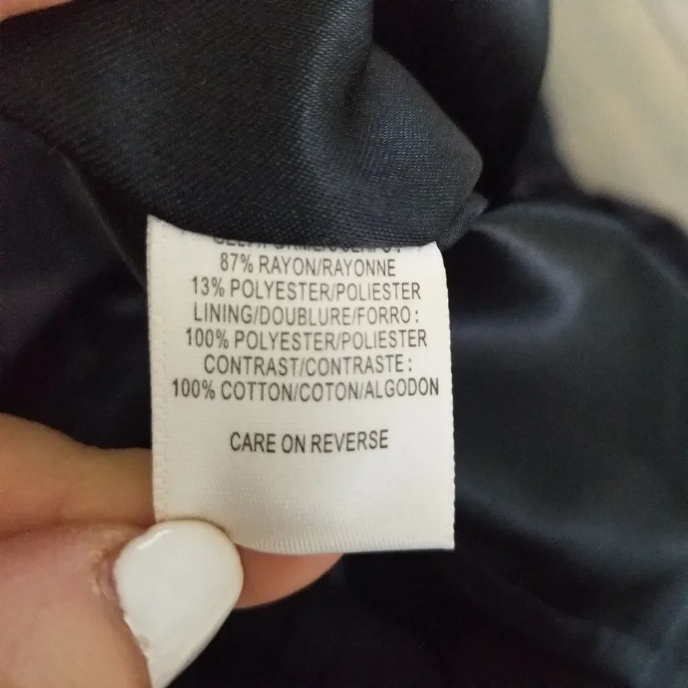 Bcbgirls black metallic formal dress size medium